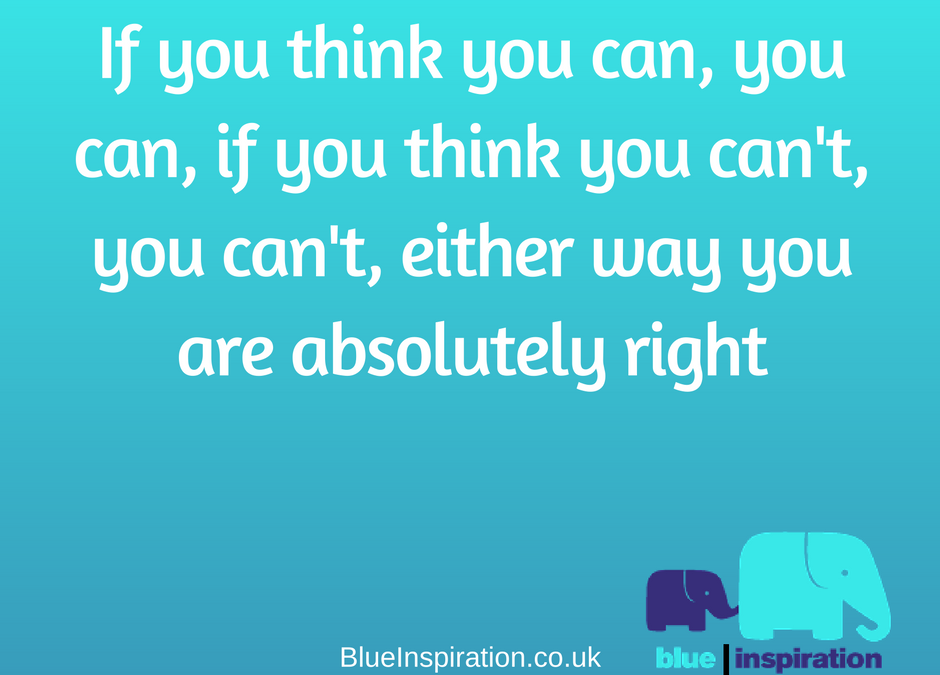 If you think you can